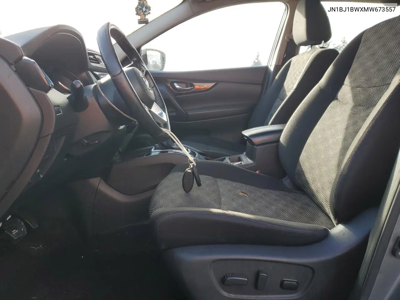 JN1BJ1BWXMW673557 2021 Nissan Rogue Sport Sv