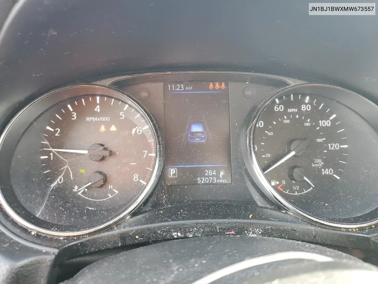 JN1BJ1BWXMW673557 2021 Nissan Rogue Sport Sv