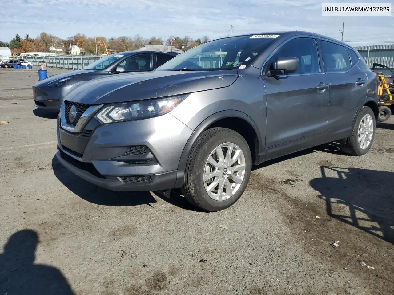 JN1BJ1AW8MW437829 2021 Nissan Rogue Sport S