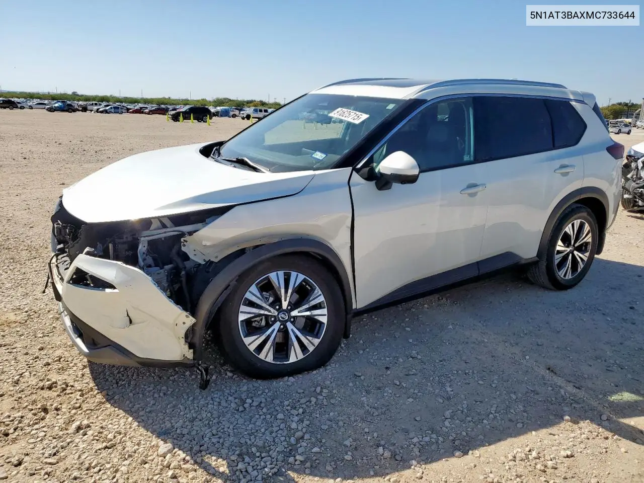 5N1AT3BAXMC733644 2021 Nissan Rogue Sv