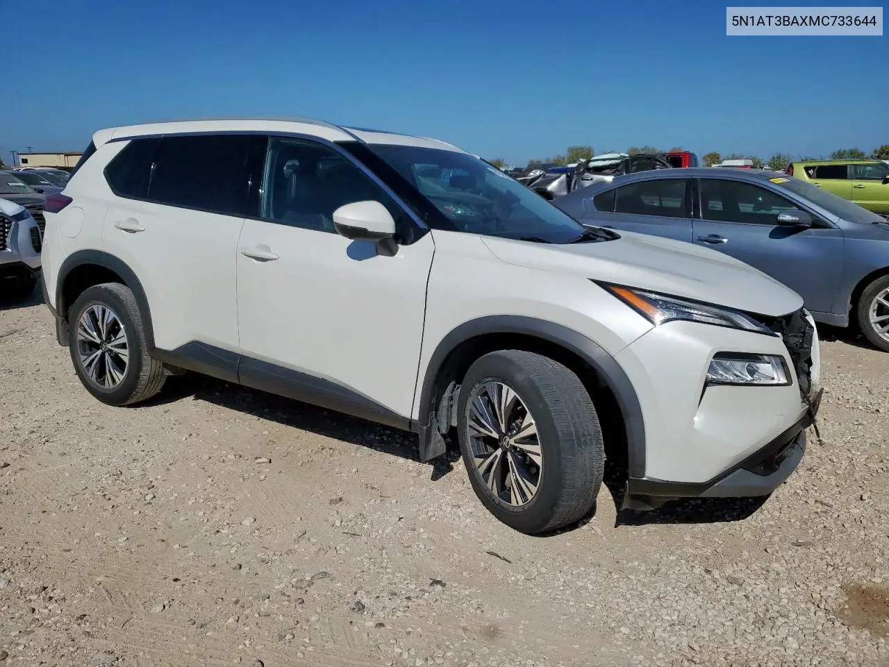 5N1AT3BAXMC733644 2021 Nissan Rogue Sv