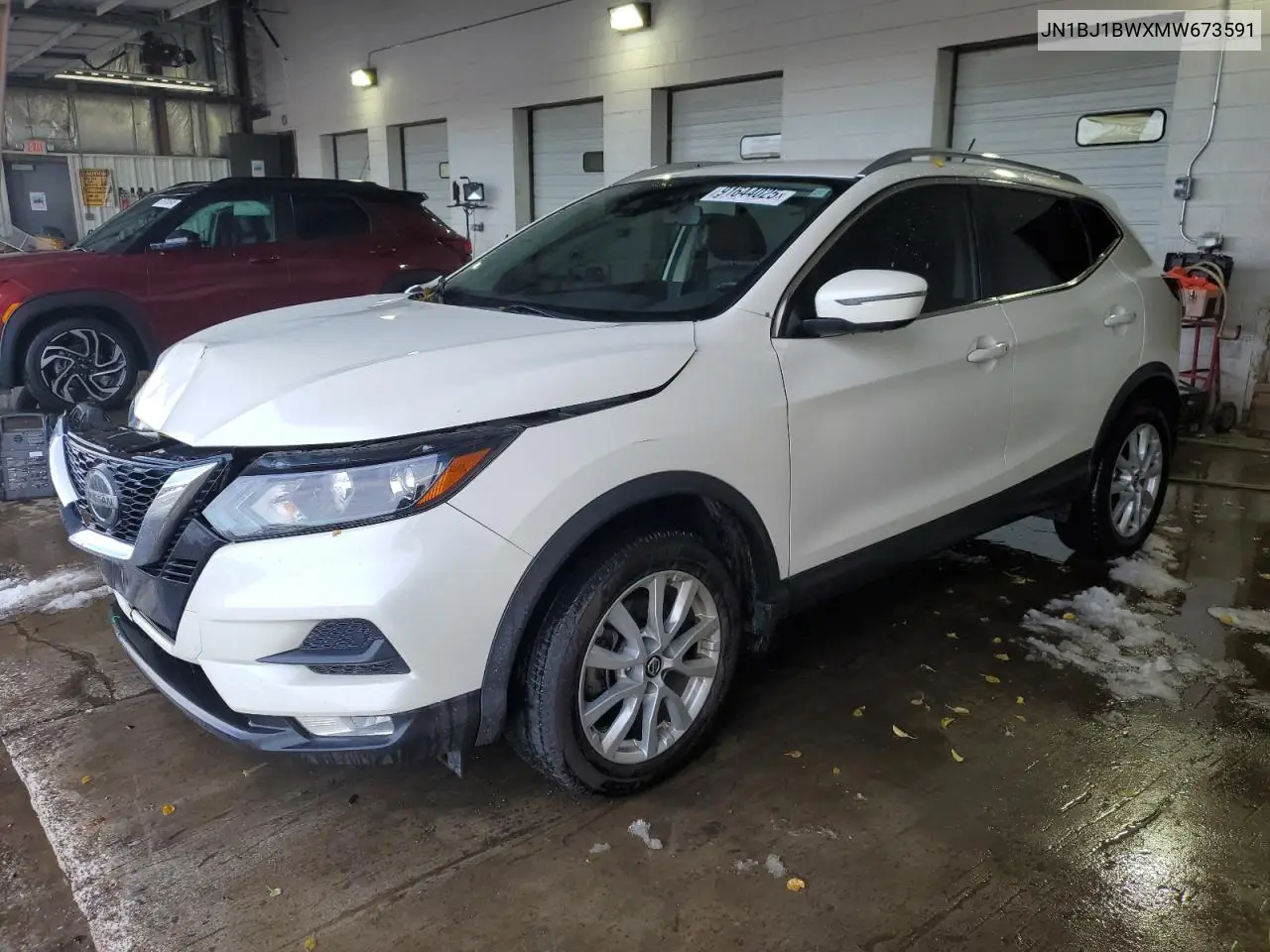 JN1BJ1BWXMW673591 2021 Nissan Rogue Sport Sv