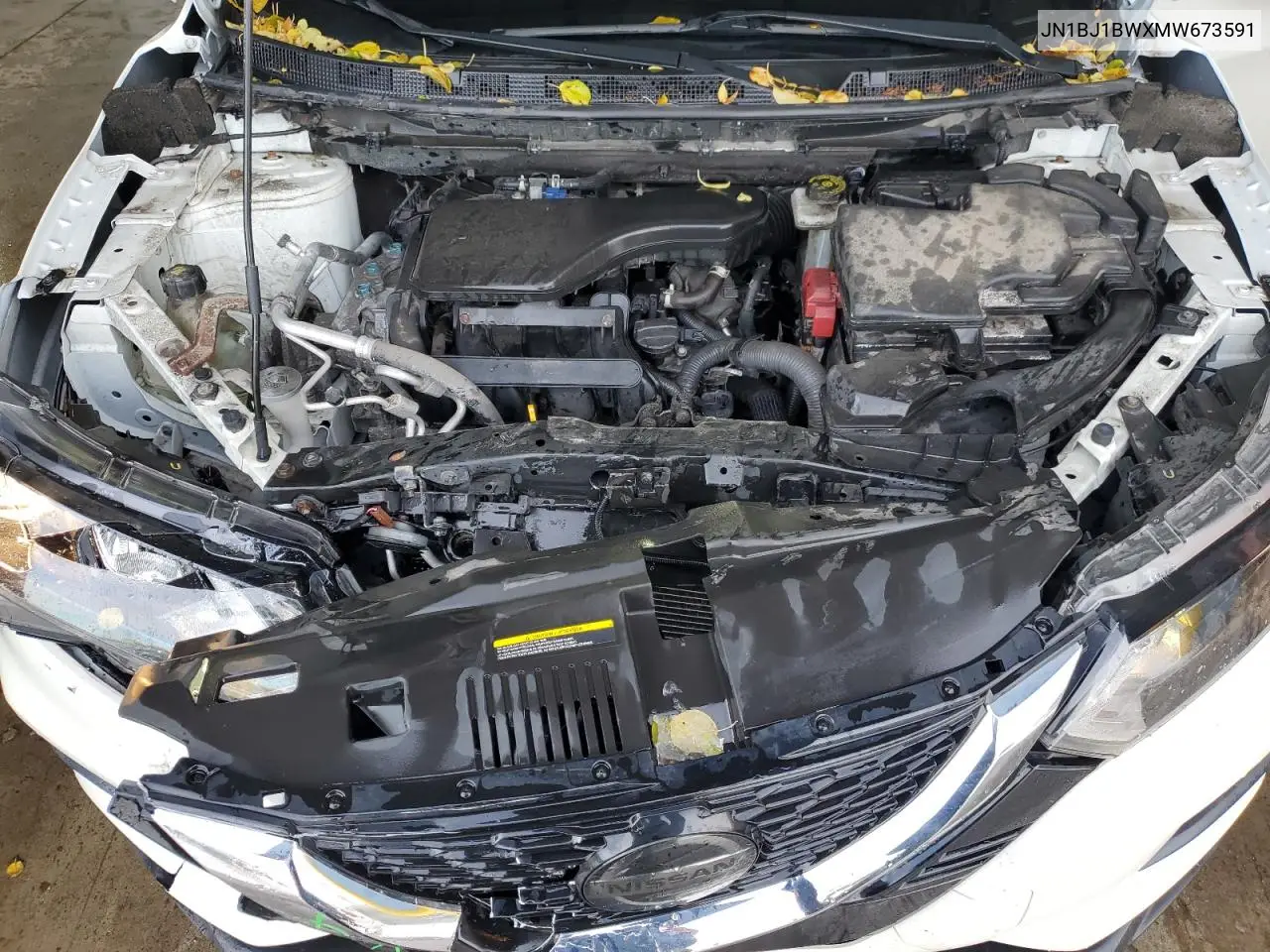 JN1BJ1BWXMW673591 2021 Nissan Rogue Sport Sv