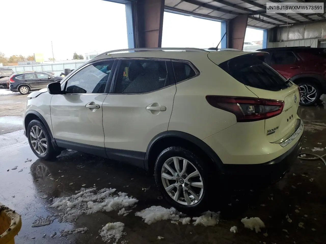 JN1BJ1BWXMW673591 2021 Nissan Rogue Sport Sv