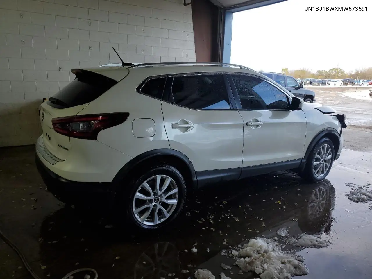 JN1BJ1BWXMW673591 2021 Nissan Rogue Sport Sv