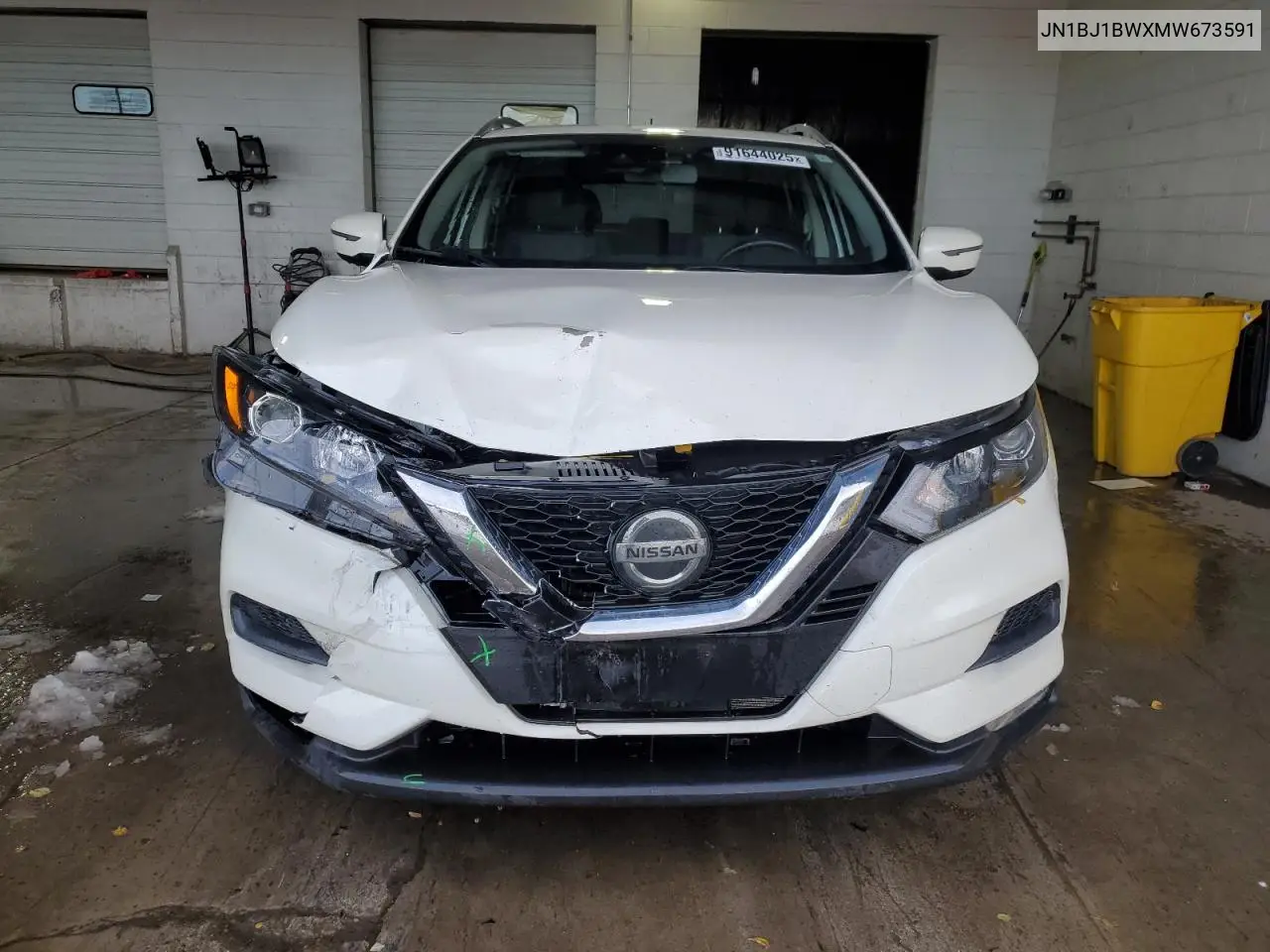 JN1BJ1BWXMW673591 2021 Nissan Rogue Sport Sv