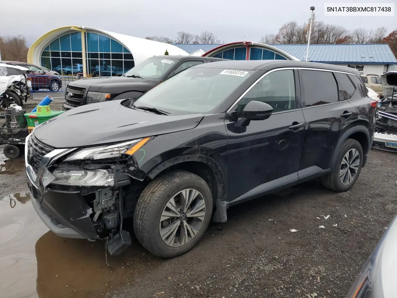 5N1AT3BBXMC817438 2021 Nissan Rogue Sv