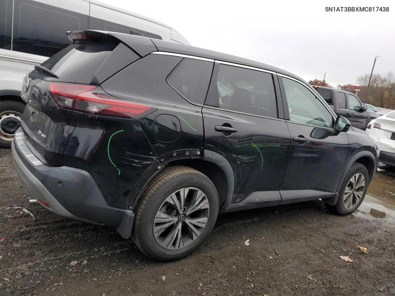 5N1AT3BBXMC817438 2021 Nissan Rogue Sv