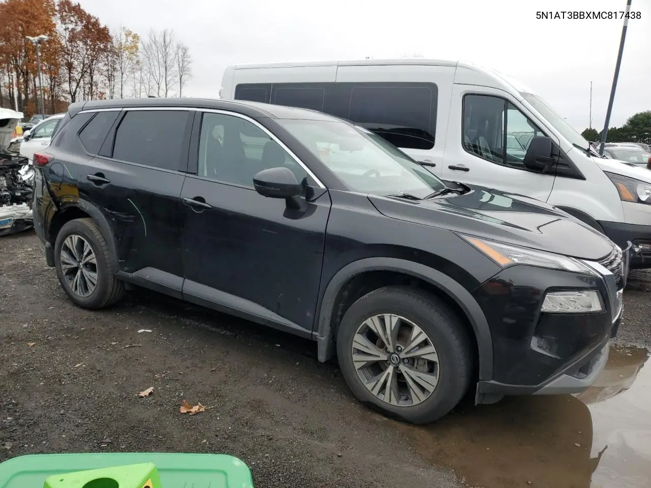 5N1AT3BBXMC817438 2021 Nissan Rogue Sv