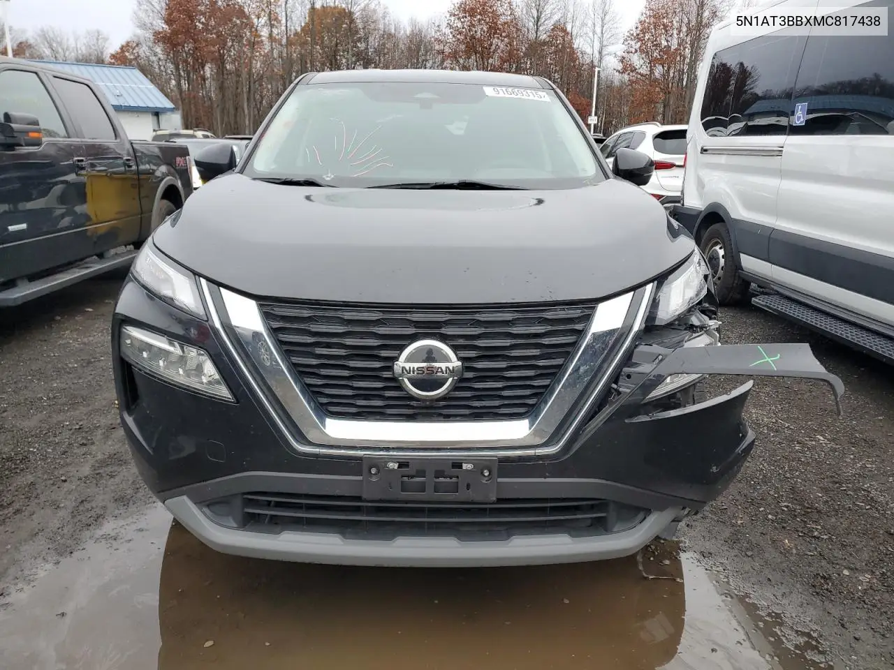 5N1AT3BBXMC817438 2021 Nissan Rogue Sv