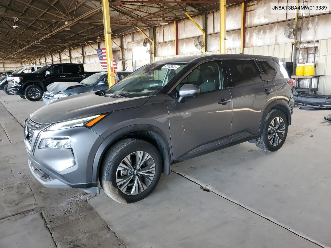 JN8AT3BA4MW013389 2021 Nissan Rogue Sv