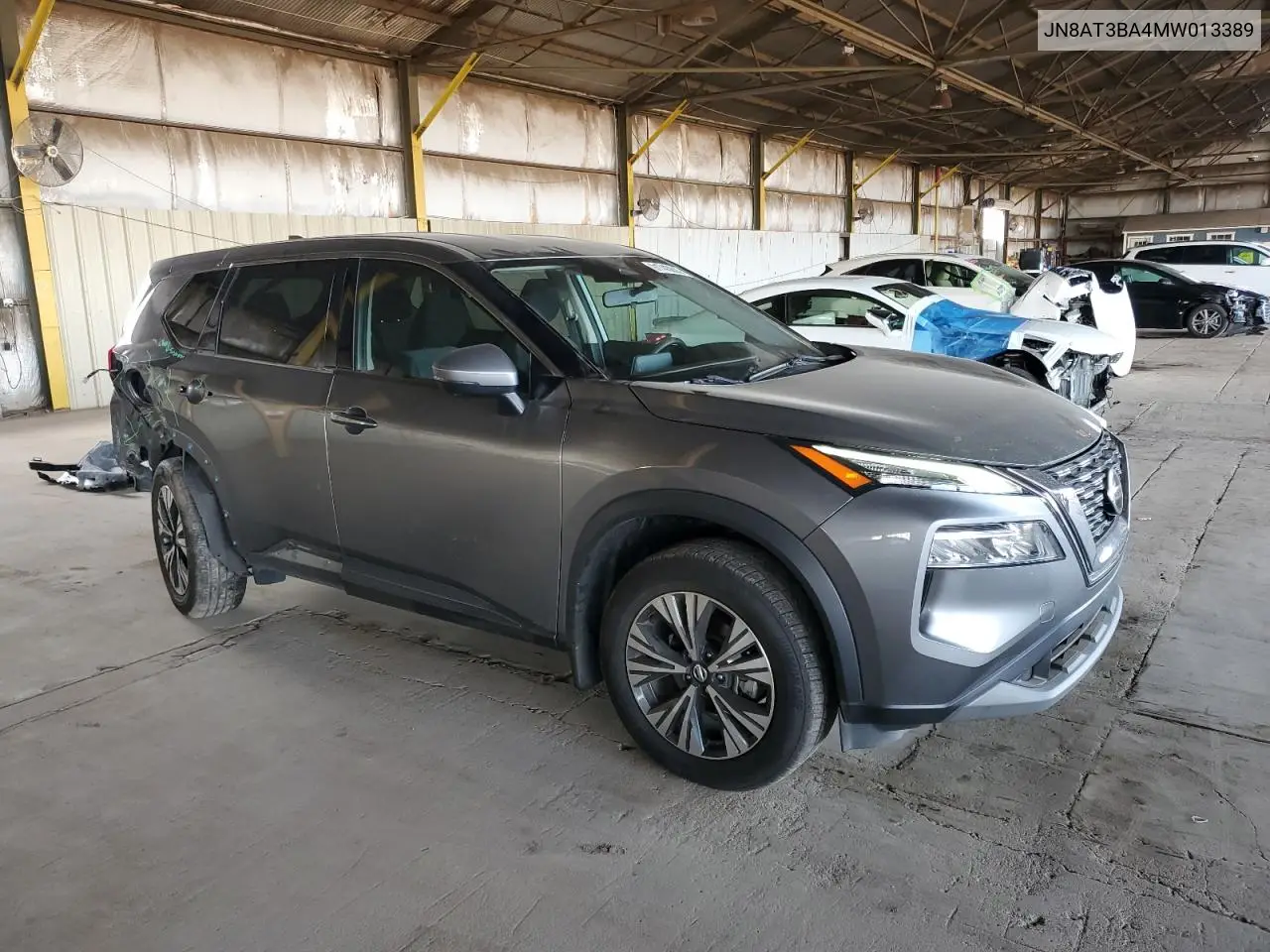 JN8AT3BA4MW013389 2021 Nissan Rogue Sv