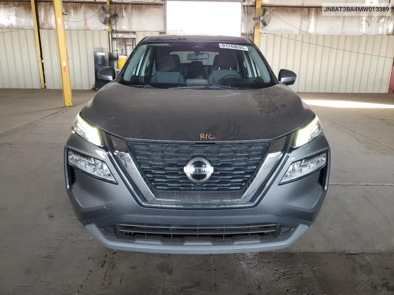 JN8AT3BA4MW013389 2021 Nissan Rogue Sv