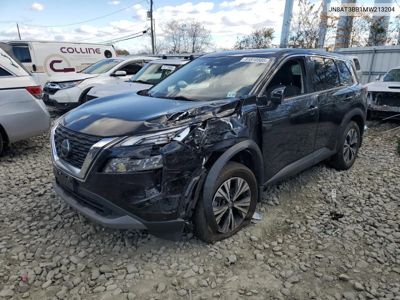 JN8AT3BB1MW213204 2021 Nissan Rogue Sv