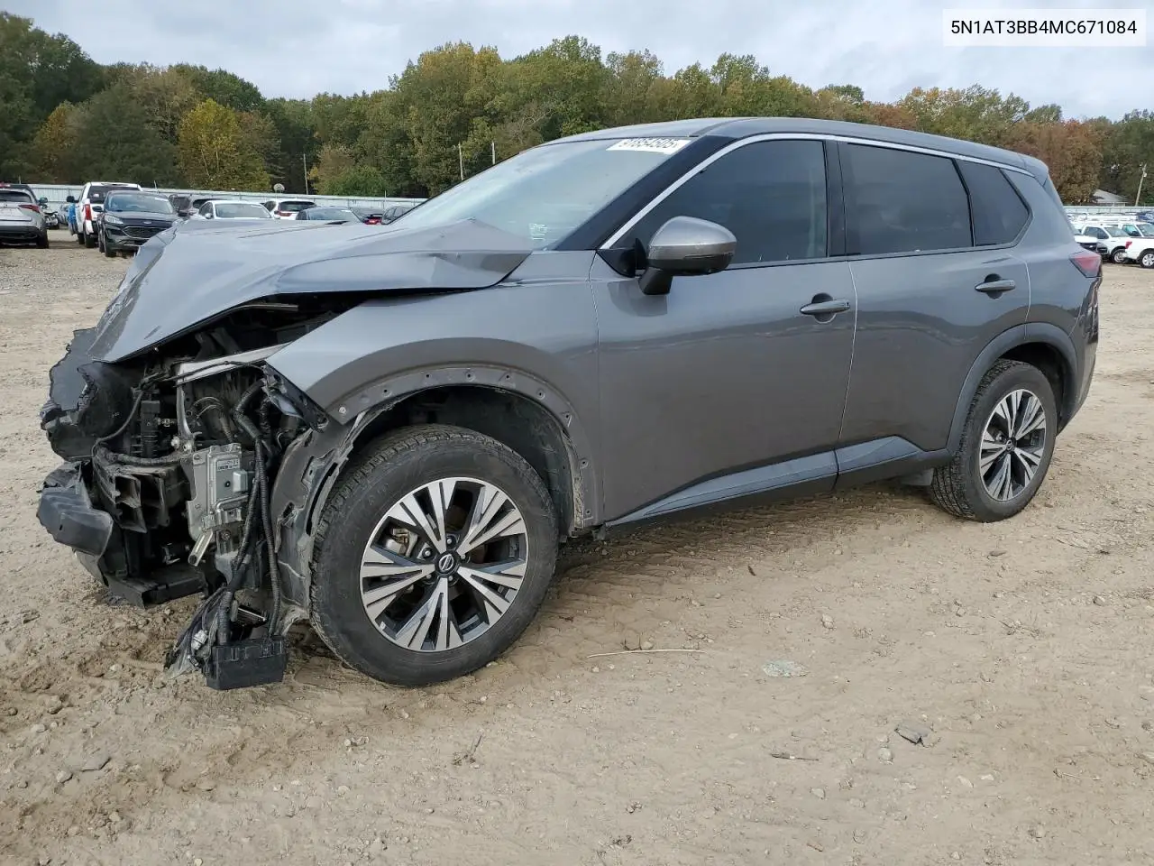 5N1AT3BB4MC671084 2021 Nissan Rogue Sv