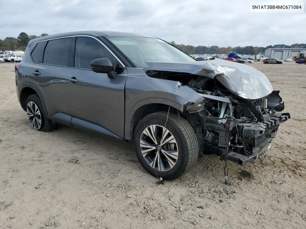 5N1AT3BB4MC671084 2021 Nissan Rogue Sv