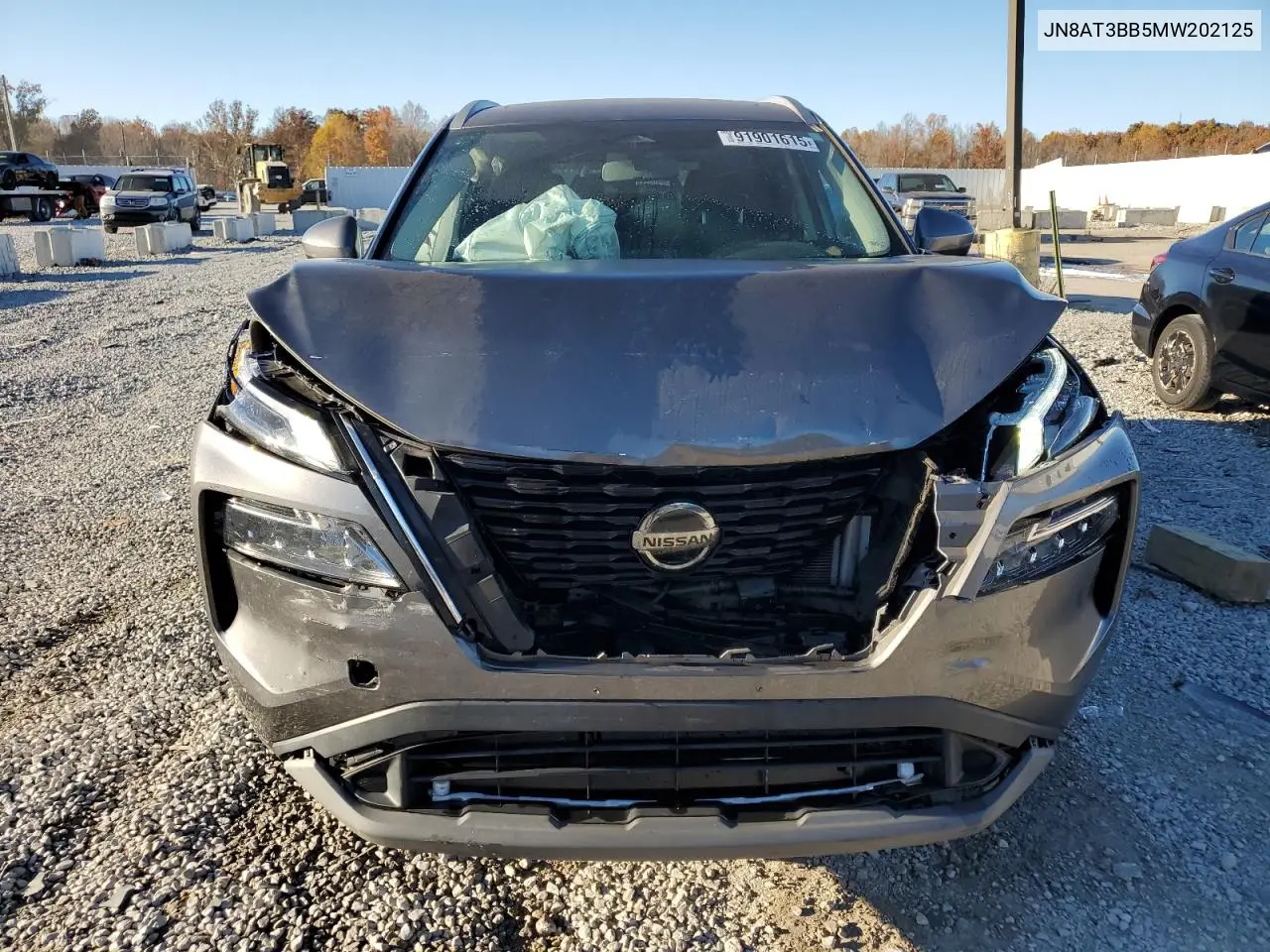 JN8AT3BB5MW202125 2021 Nissan Rogue Sv