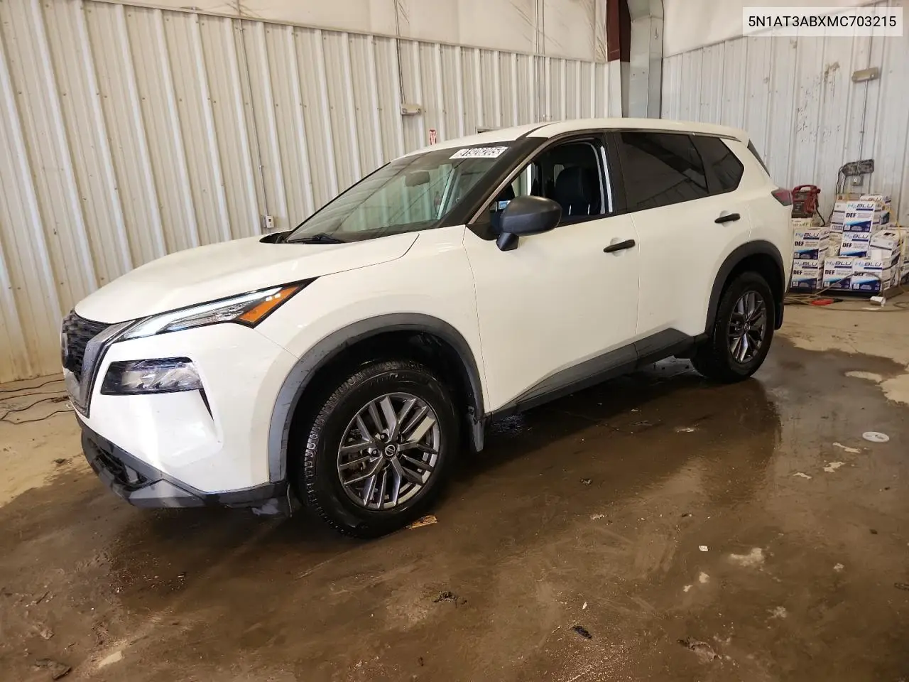 5N1AT3ABXMC703215 2021 Nissan Rogue S