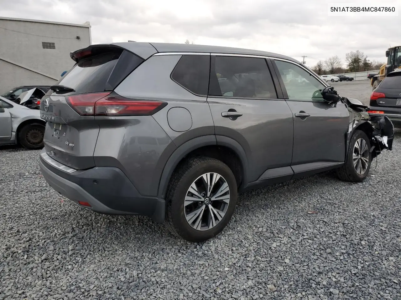 5N1AT3BB4MC847860 2021 Nissan Rogue Sv