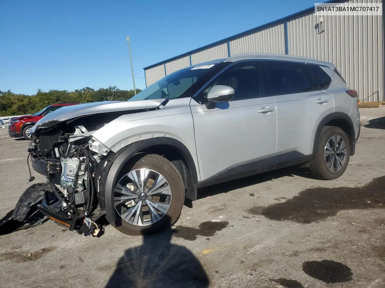 5N1AT3BA1MC707417 2021 Nissan Rogue Sv