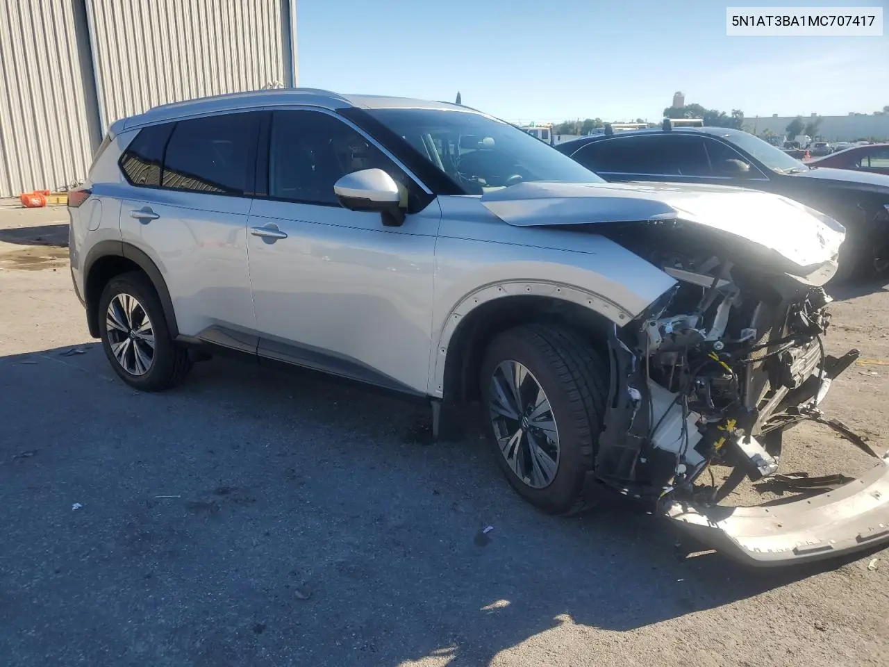 5N1AT3BA1MC707417 2021 Nissan Rogue Sv