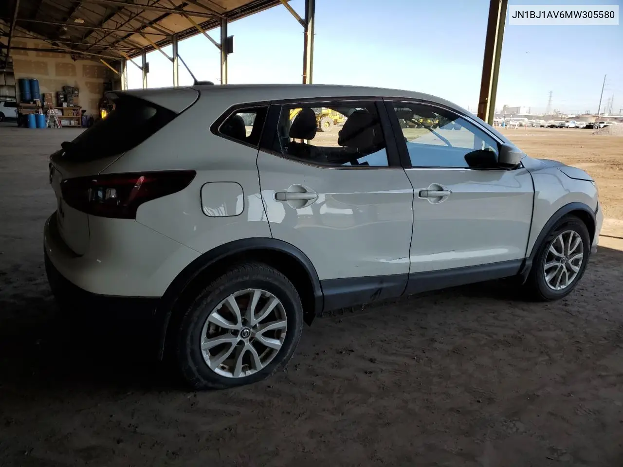 JN1BJ1AV6MW305580 2021 Nissan Rogue Sport S