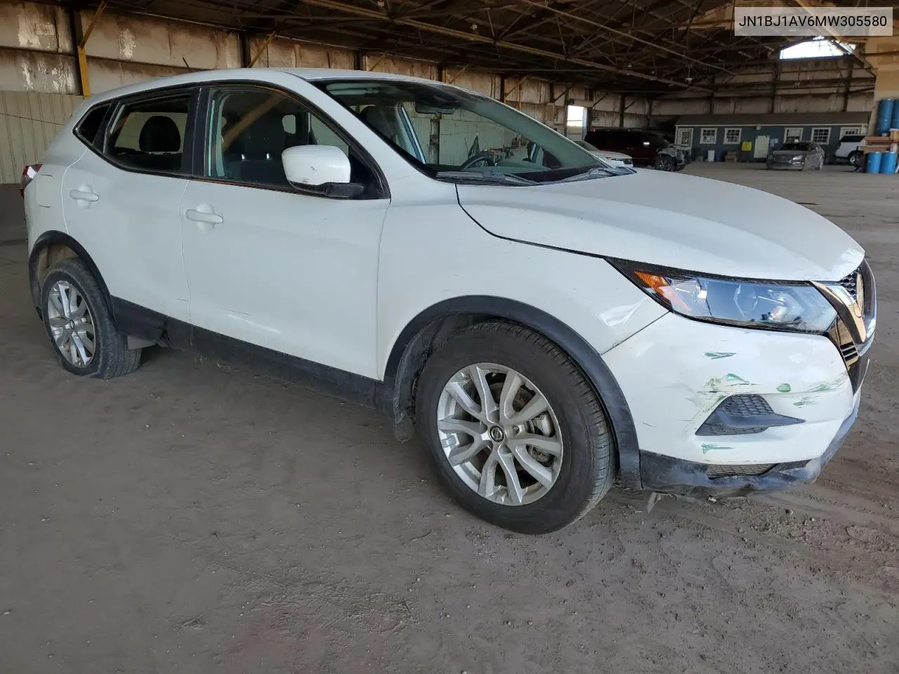 JN1BJ1AV6MW305580 2021 Nissan Rogue Sport S