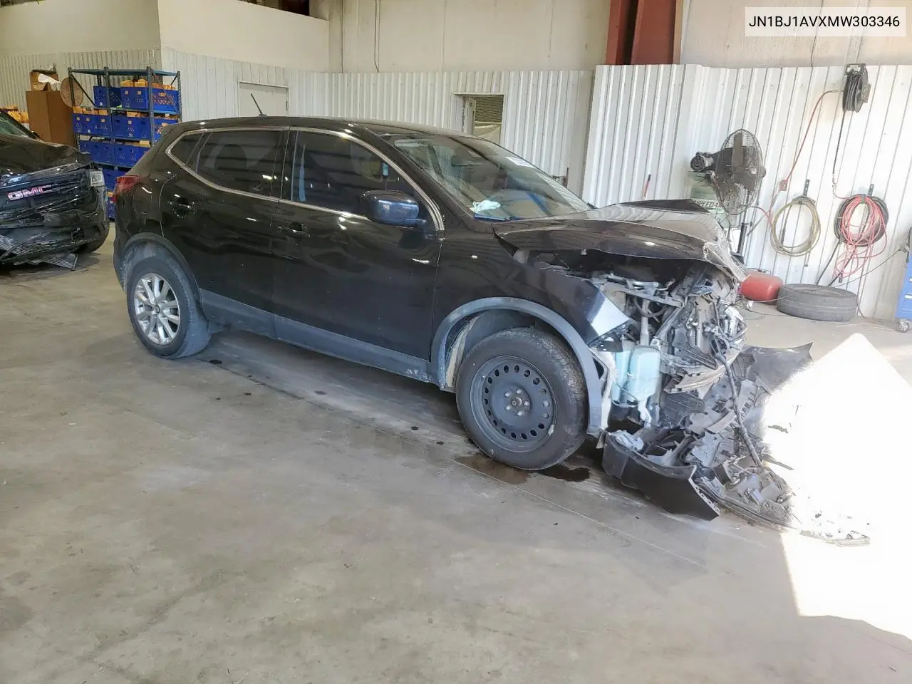 JN1BJ1AVXMW303346 2021 Nissan Rogue Sport S