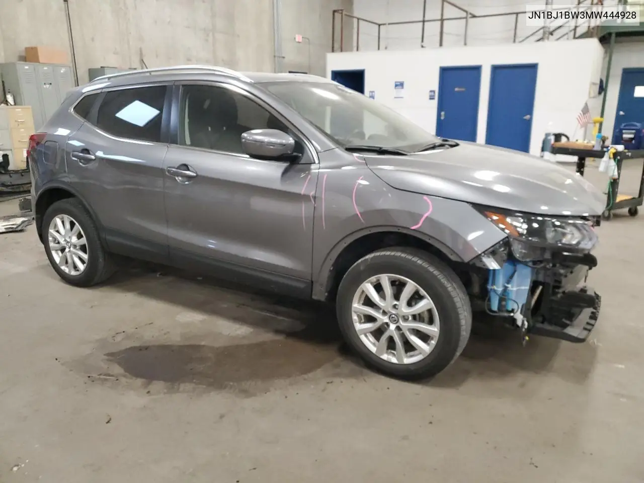 JN1BJ1BW3MW444928 2021 Nissan Rogue Sport Sv