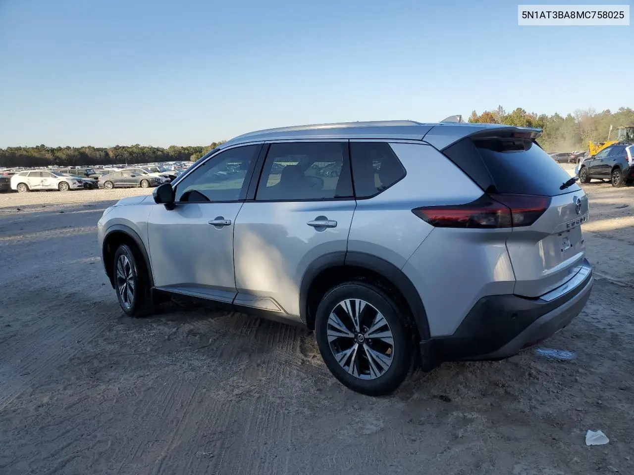 5N1AT3BA8MC758025 2021 Nissan Rogue Sv