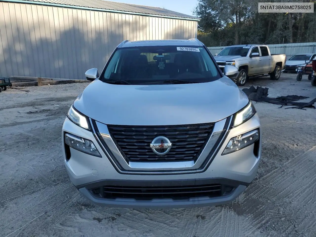 5N1AT3BA8MC758025 2021 Nissan Rogue Sv