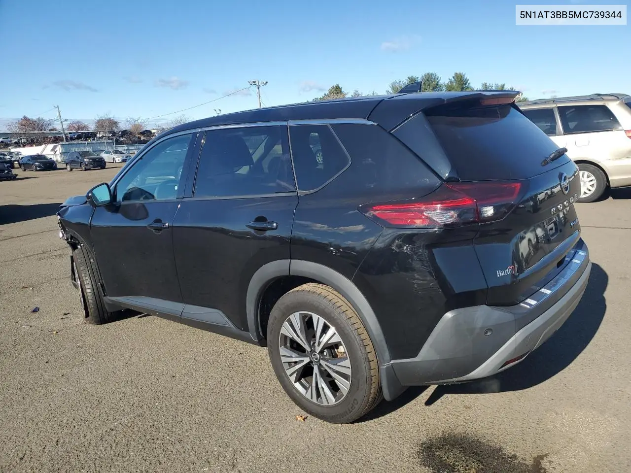 5N1AT3BB5MC739344 2021 Nissan Rogue Sv