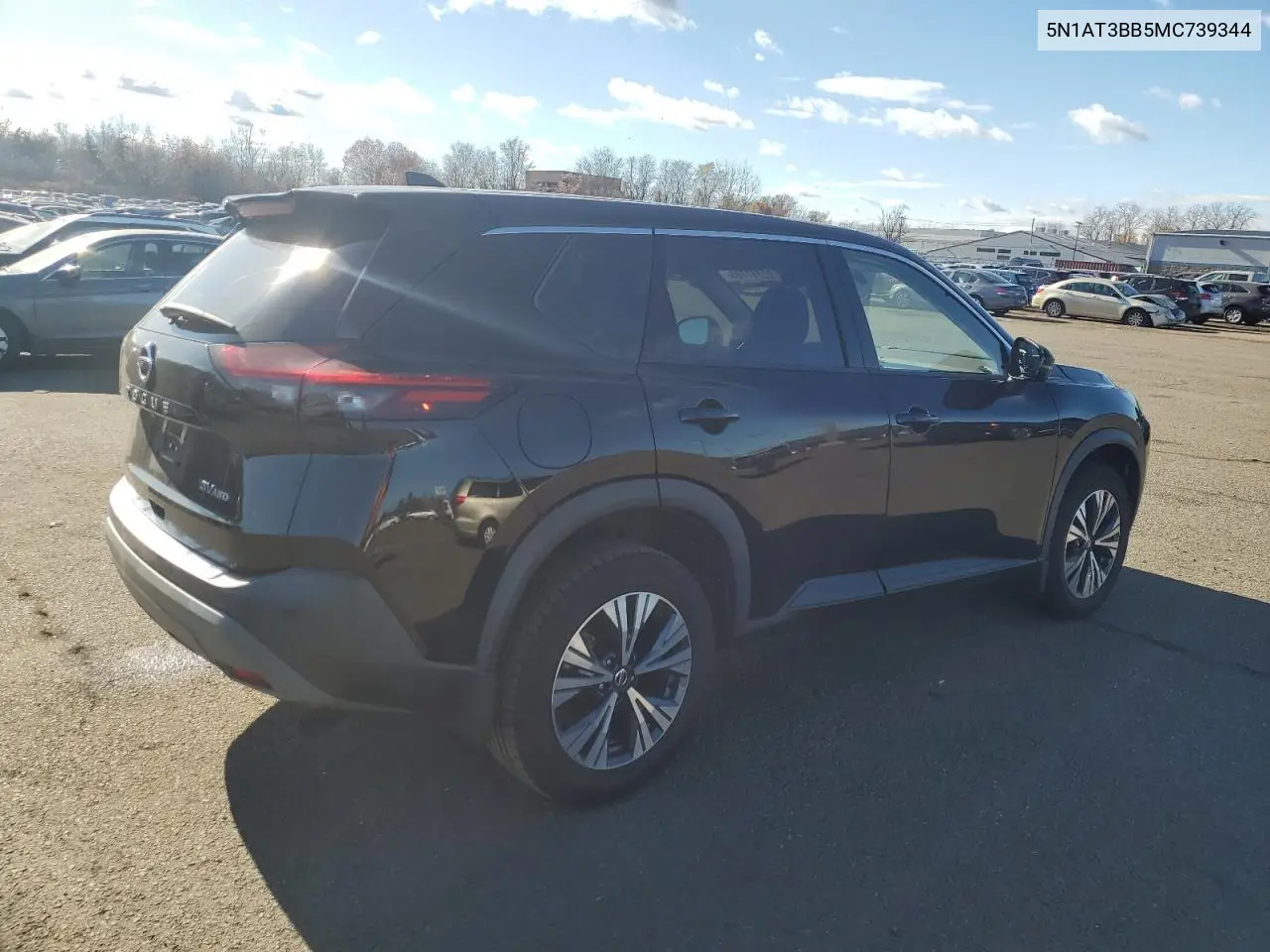 5N1AT3BB5MC739344 2021 Nissan Rogue Sv