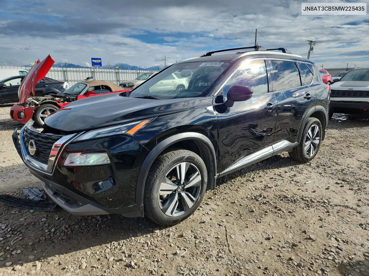 JN8AT3CB5MW225435 2021 Nissan Rogue Sl