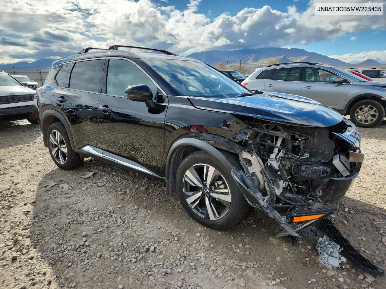 JN8AT3CB5MW225435 2021 Nissan Rogue Sl