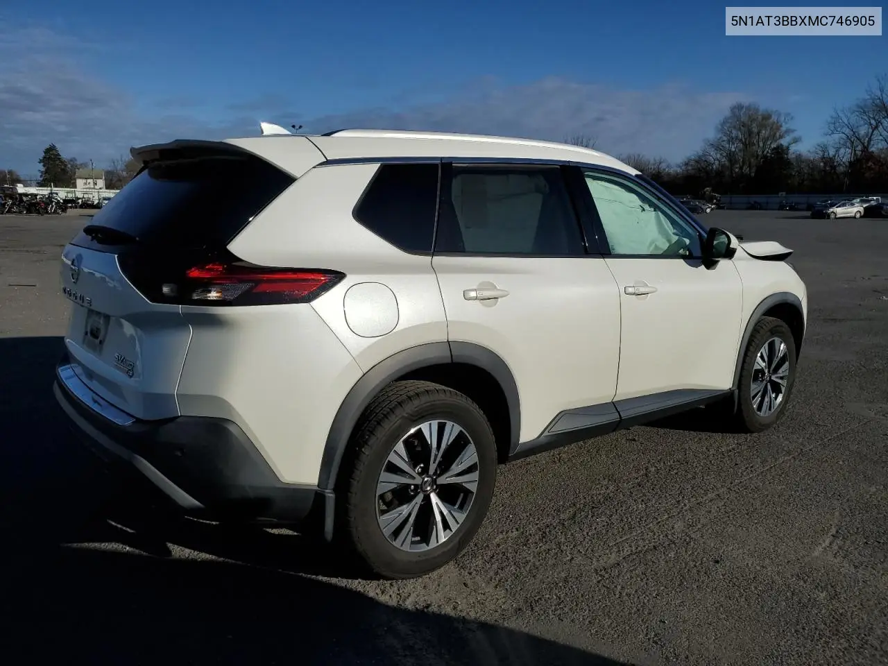 5N1AT3BBXMC746905 2021 Nissan Rogue Sv