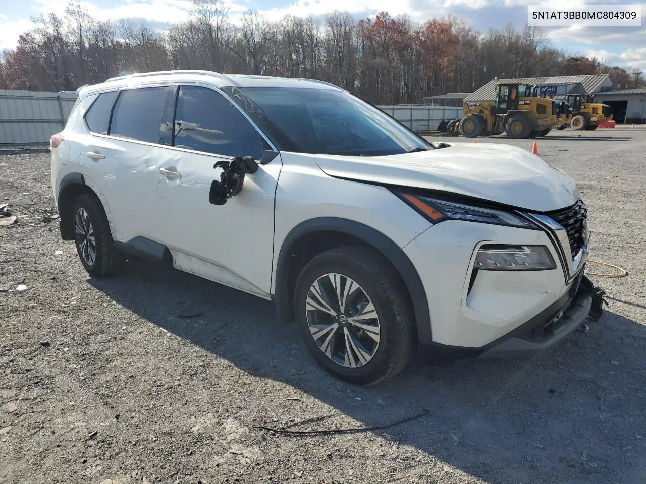5N1AT3BB0MC804309 2021 Nissan Rogue Sv