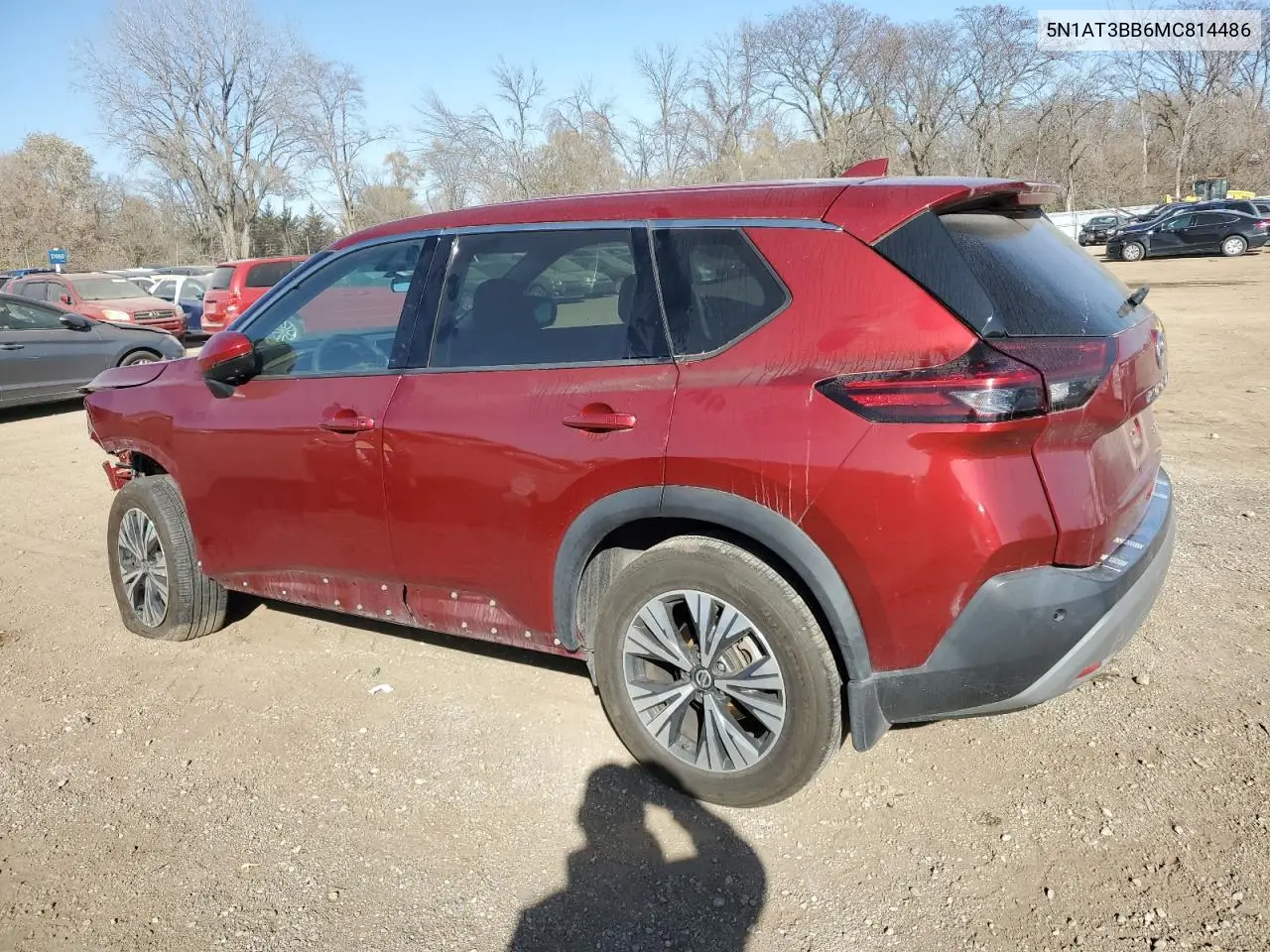 5N1AT3BB6MC814486 2021 Nissan Rogue Sv