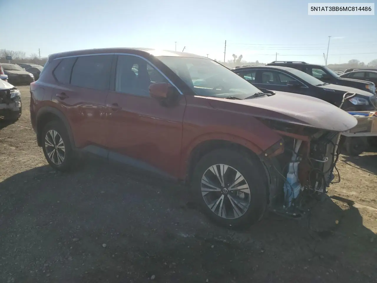 5N1AT3BB6MC814486 2021 Nissan Rogue Sv