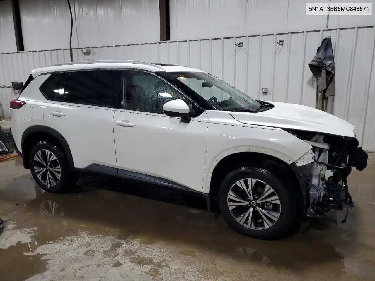 5N1AT3BB6MC848671 2021 Nissan Rogue Sv