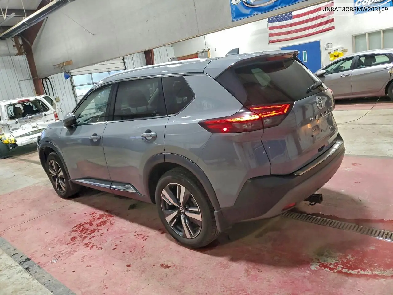 JN8AT3CB3MW203109 2021 Nissan Rogue Sl