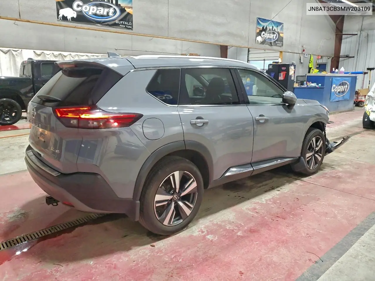JN8AT3CB3MW203109 2021 Nissan Rogue Sl