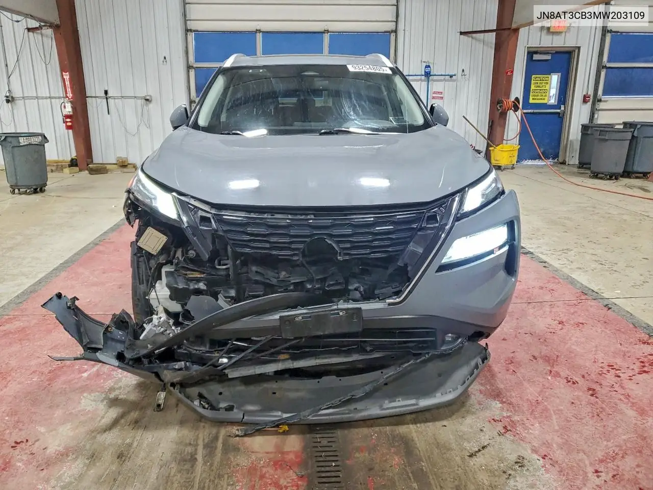 JN8AT3CB3MW203109 2021 Nissan Rogue Sl