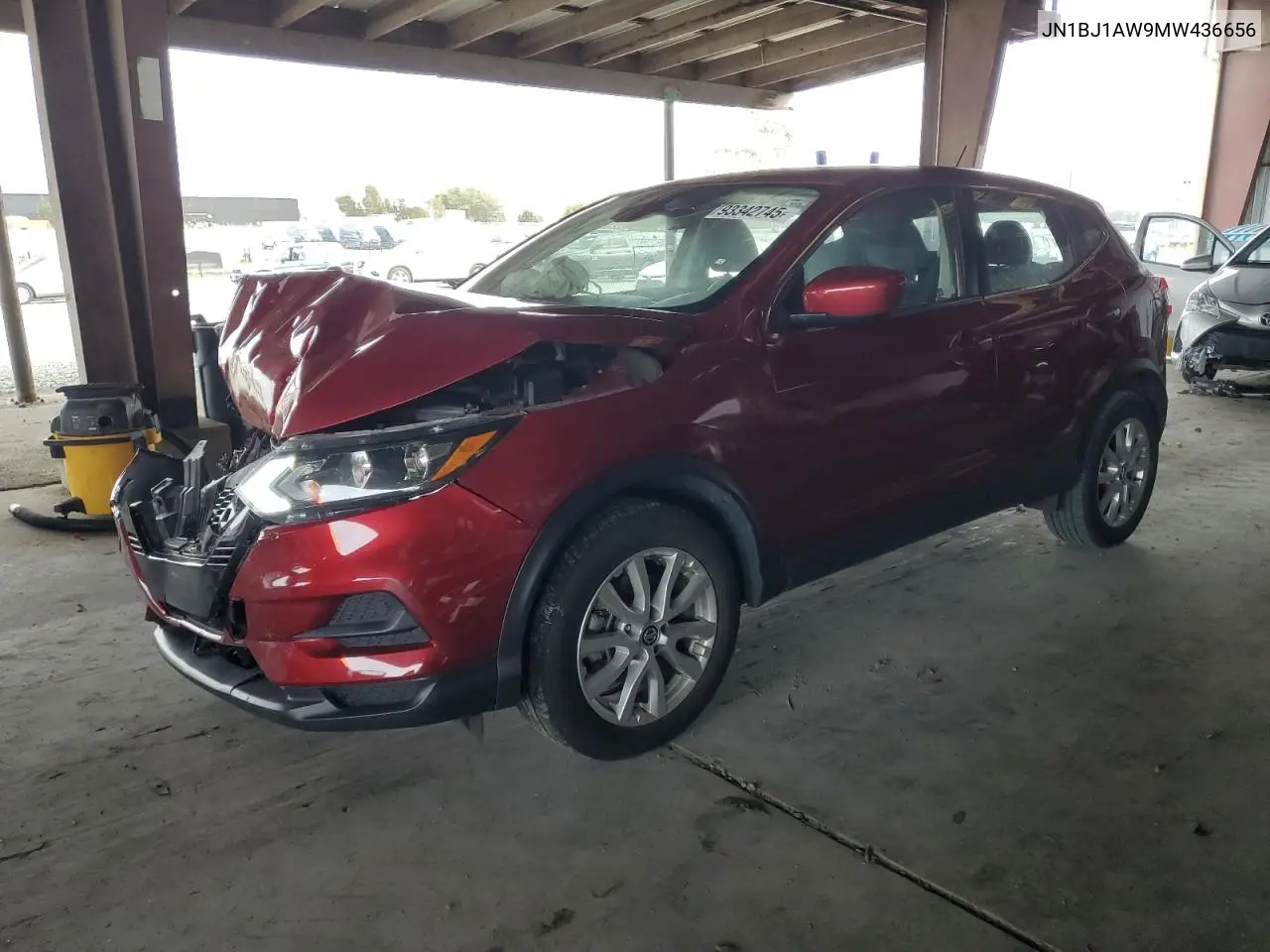 JN1BJ1AW9MW436656 2021 Nissan Rogue Sport S