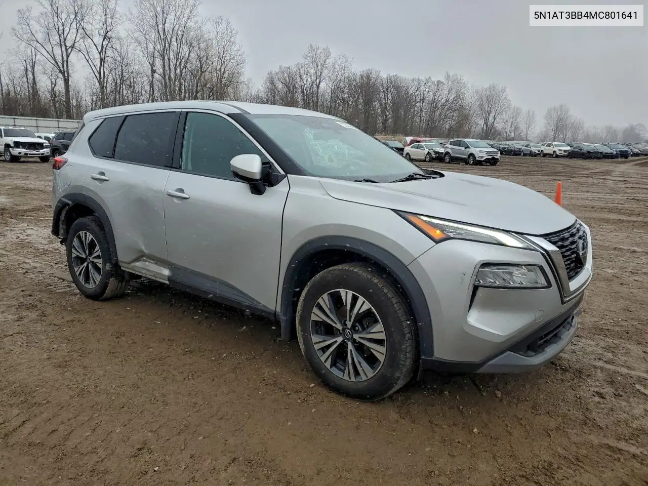 5N1AT3BB4MC801641 2021 Nissan Rogue Sv