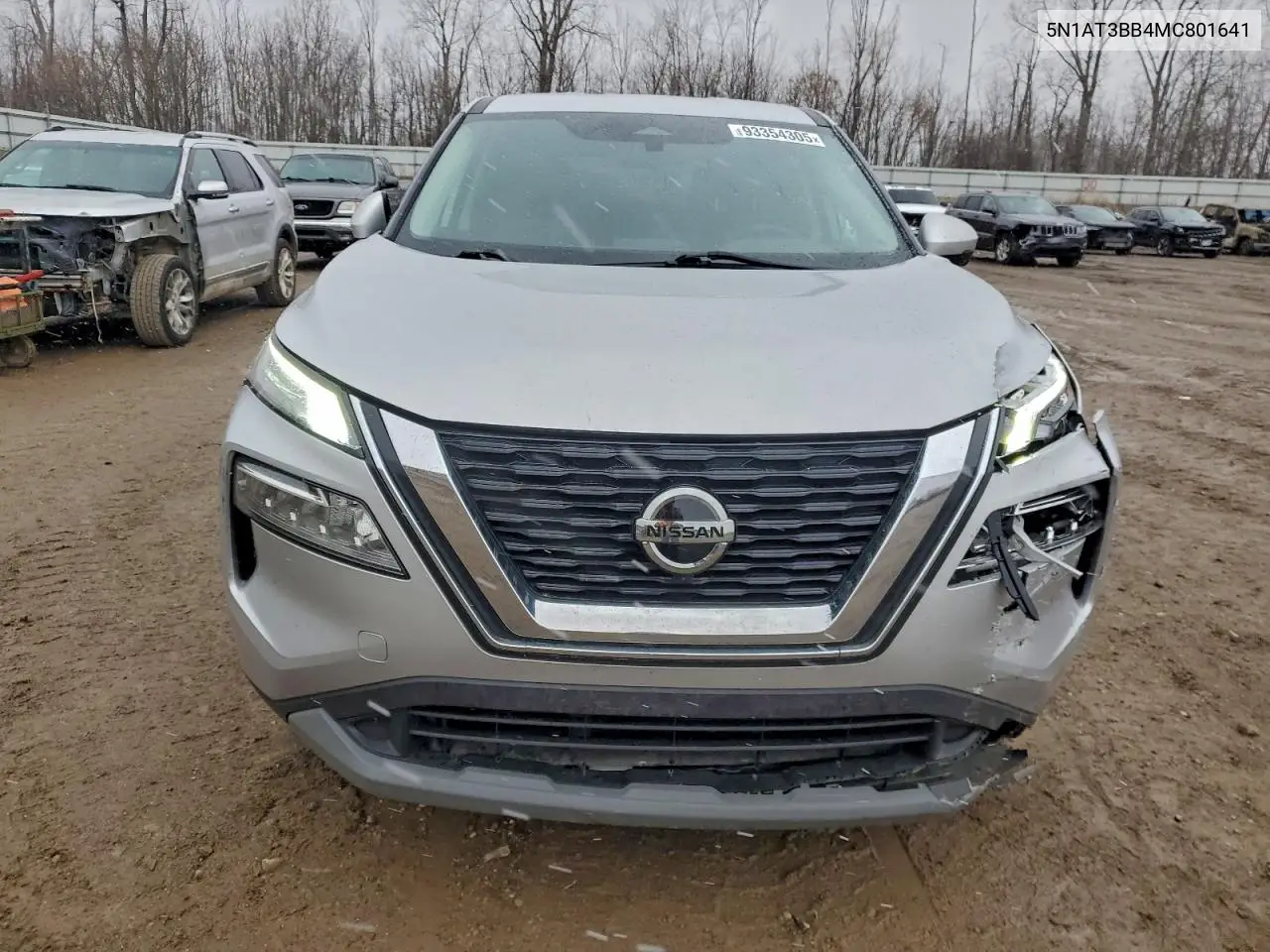 5N1AT3BB4MC801641 2021 Nissan Rogue Sv