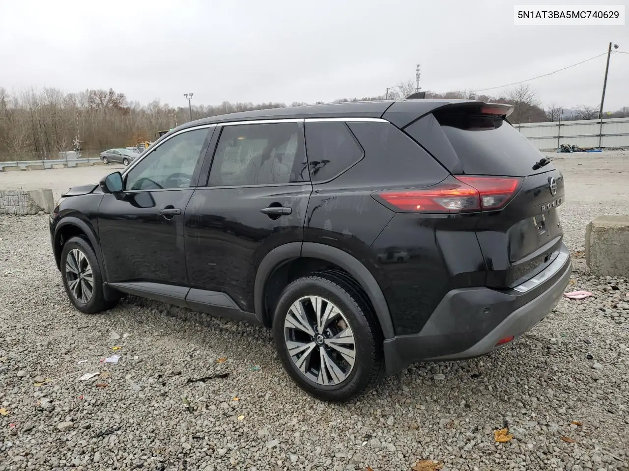 5N1AT3BA5MC740629 2021 Nissan Rogue Sv