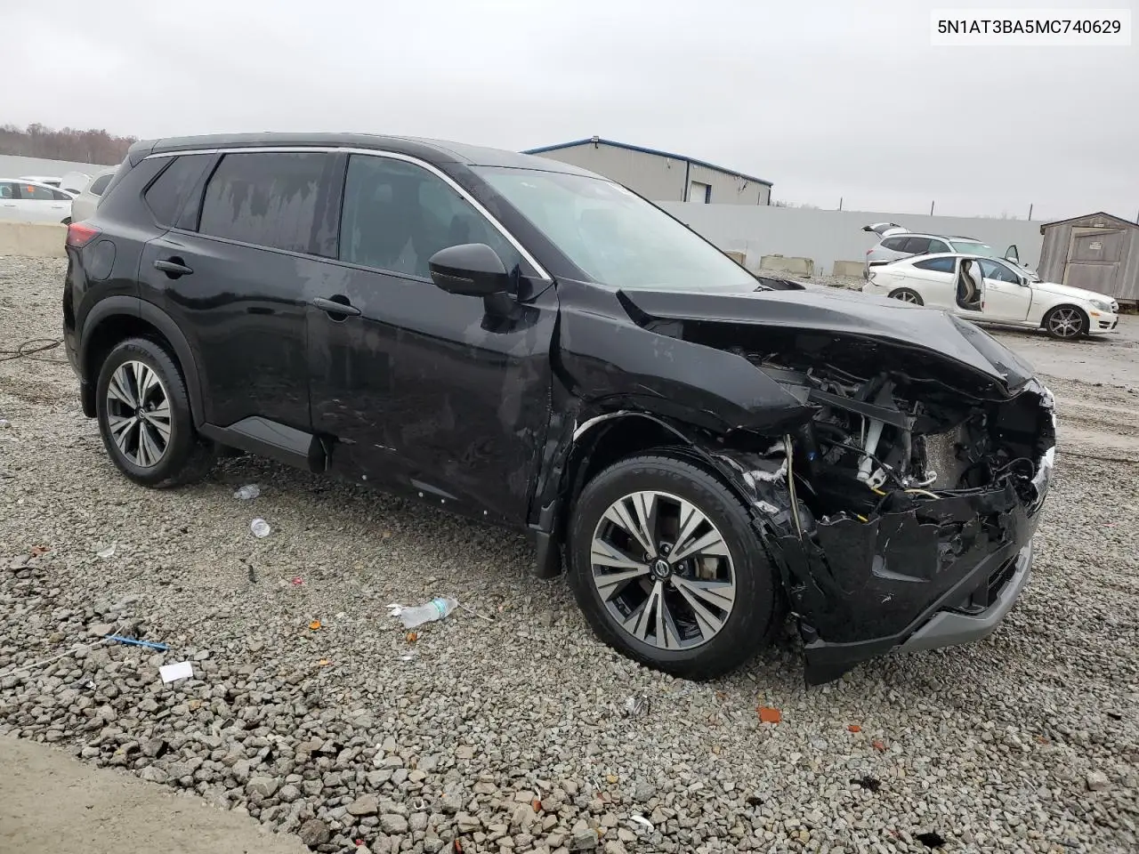 5N1AT3BA5MC740629 2021 Nissan Rogue Sv