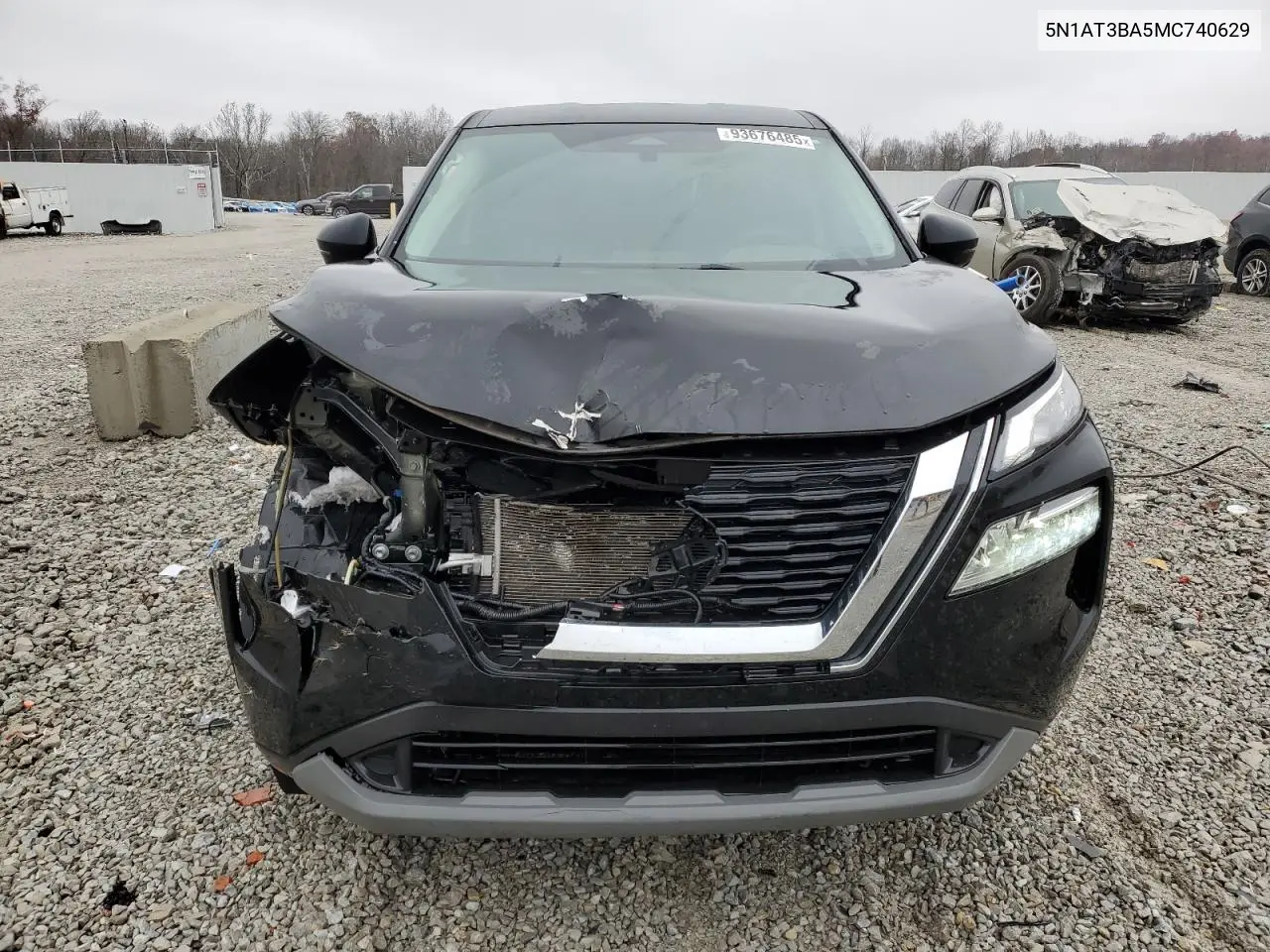 5N1AT3BA5MC740629 2021 Nissan Rogue Sv