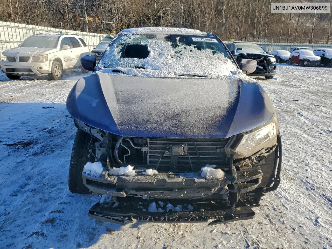 JN1BJ1AV0MW306899 2021 Nissan Rogue Sport S